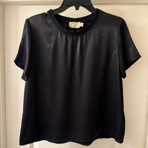 Nation LTD Cropped Shirt Made In USA Size Medium